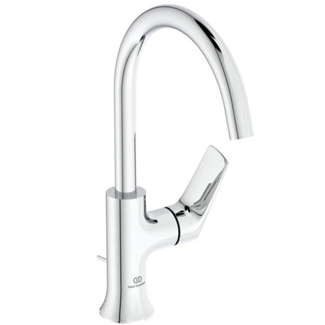 Ideal Standard Waschtischarm. h.Auslauf LaDolceVita m.Ablaufgarnitur Chrom, BD657AA