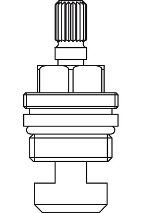 Ideal Standard JADO Keramikoberteil G1/2, H960104NU, rechtsschließend, H960104NU