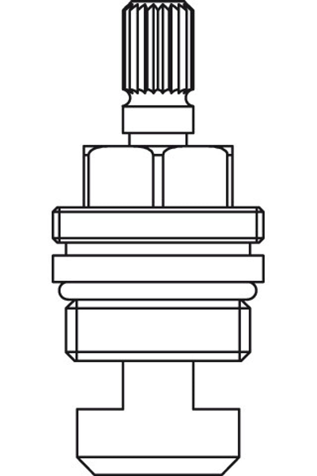 Ideal Standard JADO Keramikoberteil G1/2, H960104NU, rechtsschließend, H960104NU