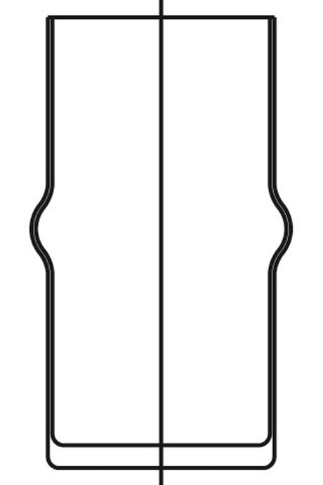 Ideal Standard JADO Ersatzglas, für Toilettenbürstengarnitur, Opalglas, H960642NU