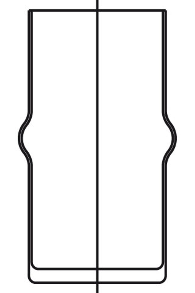 Ideal Standard JADO Ersatzglas, für Toilettenbürstengarnitur, Opalglas, H960642NU