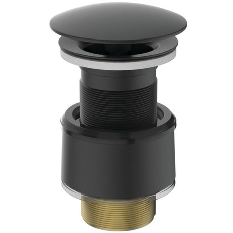 Ideal Standard Schaftventil nicht verschliessbar Haube Messing verchromt Silk Black, J3291XG