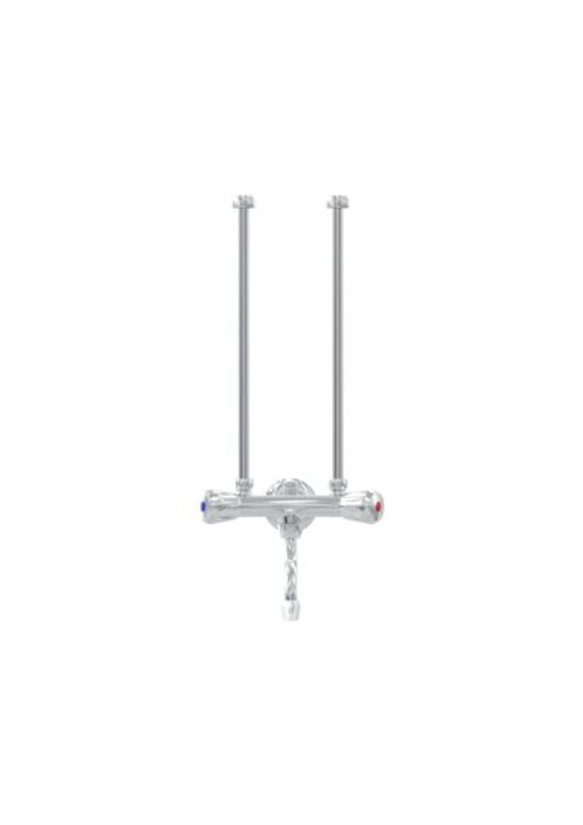 STIEBEL ELTRON Zweigr.-Wandarmatur VL-G Metall, Chrom-Oberfläche, 205617