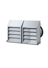 STIEBEL ELTRON Ansaug-Ausblasgitter KWG 125, Stahlblech pulverbeschichtet, 239139