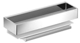 Keuco KE Duschkorb mit Glasabzieher E11 11159, silb.-elox./verchr., 11159010000