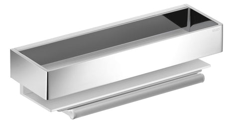 Keuco KE Duschkorb mit Glasabzieher E11 11159, silb.-elox./verchr., 11159010000