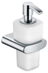 Keuco KE Schaumseifenspender Elegance 11653, Opalglas, Halter/Pumpe, verchromt, 11653019000