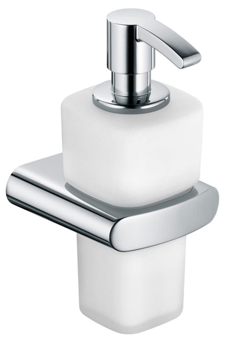 Keuco KE Schaumseifenspender Elegance 11653, Opalglas, Halter/Pumpe, verchromt, 11653019000