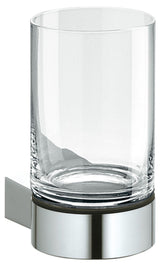 Keuco KE Glashalter Plan 14950, kpl. mit Echtkristall-Glas, verchromt, 14950019000