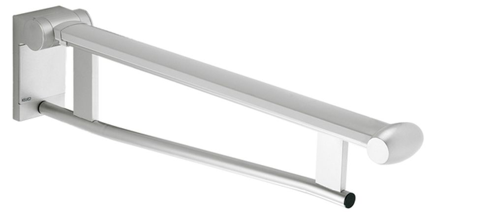 Keuco KE SK-Griff WT Plan Care 34902, verchromt/schwarzgrau, 650 mm, 34902010637