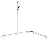 Keuco KE Duschhandlauf AXESS 35015, Br.stg. li. 1150/850/1301mm verchr., 35015010302