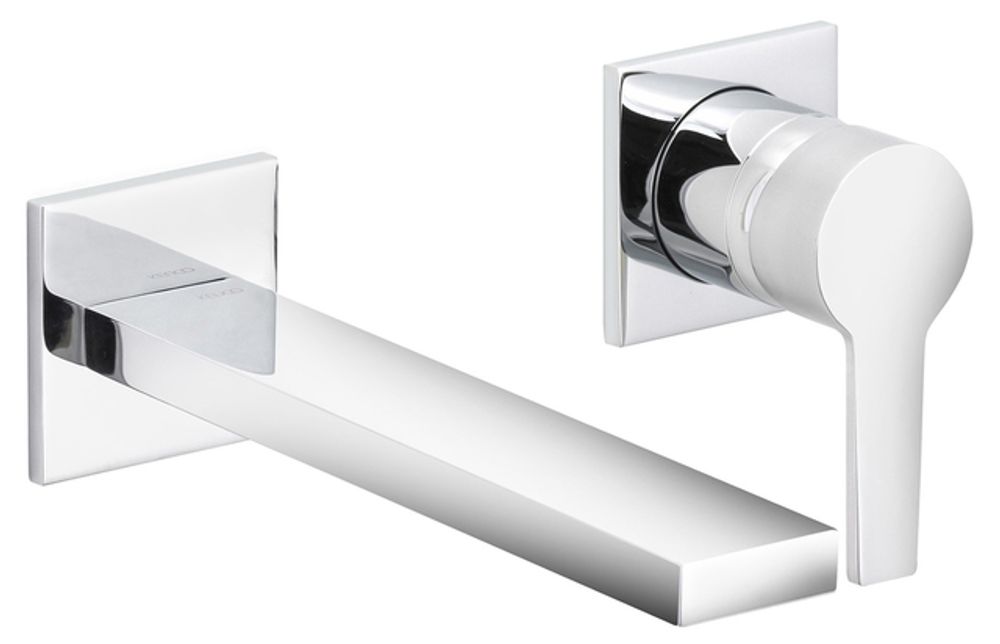 Keuco KE EHM-WT-Mischer Edition 11 51116, Wandmontage, Ausladung 219 mm, verchromt, 51116010200
