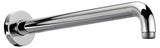 Keuco KE Brausearm Elegance 51688, Wandanschluss, 450 mm, Schwarzchrom geb., 51688130400