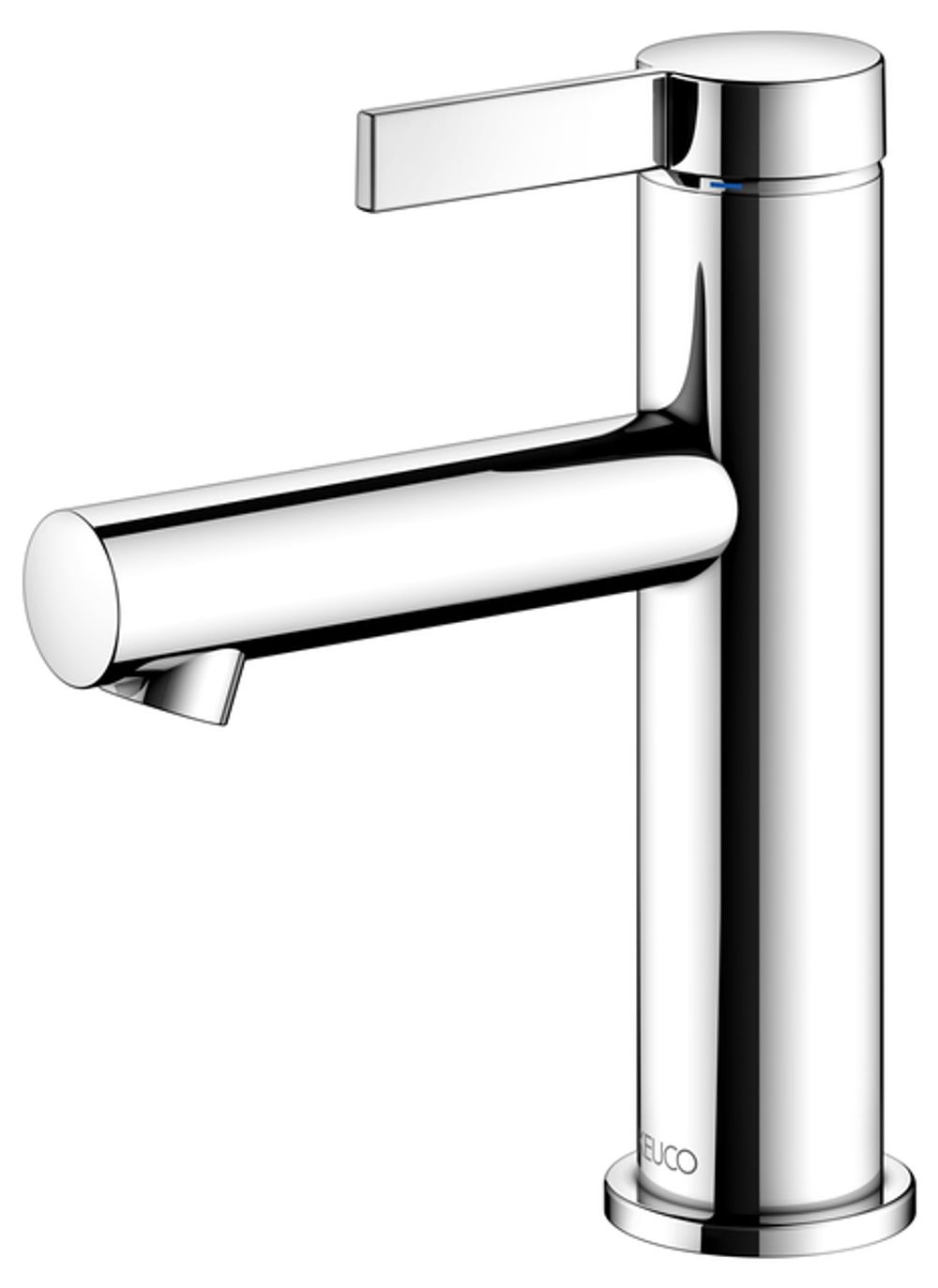 Keuco KE EHM-WT-Mischer 100 IXMO 59502 o.Zug.-Ablgrt. Pure, Rosette r/e verchr., 59502011100