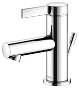 Keuco KE EHM-WT-Mischer 60 IXMO 59504 m.Zug.-Ablgrt. Pure, Rosette r/e verchr., 59504011000