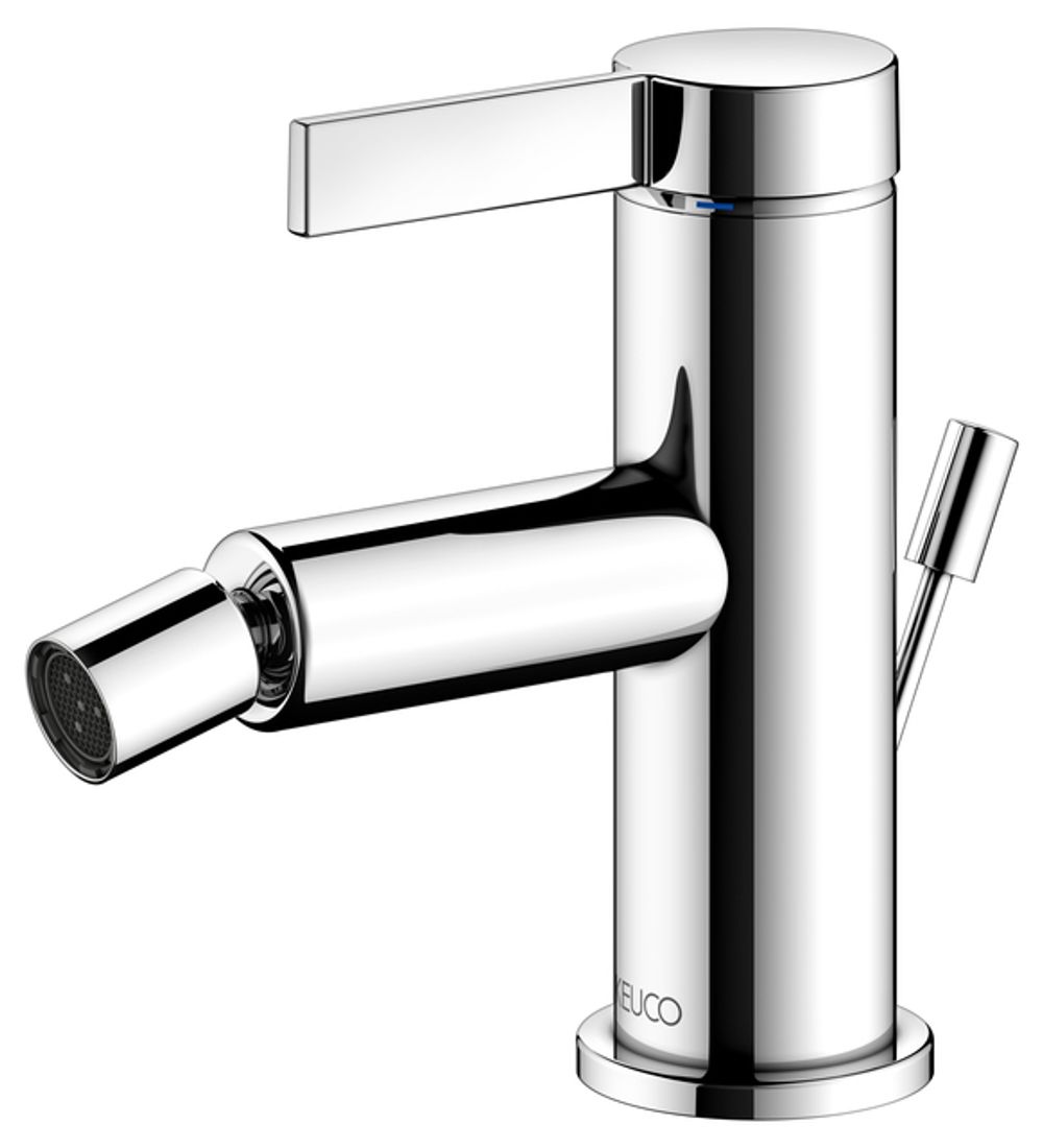 Keuco KE EHM-Bidetmischer IXMO 59509 m.Zug.-Ablgrt. Pure, Rosette r/e verchr., 59509011000