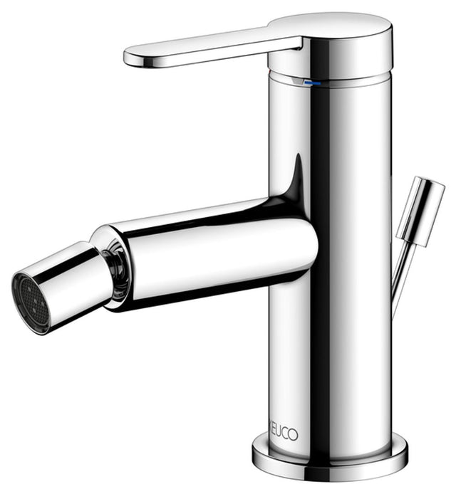Keuco KE EHM-Bidetmischer IXMO 59509 m.Zug.-Ablgrt. Flat, Rosette r/e verchr., 59509013000