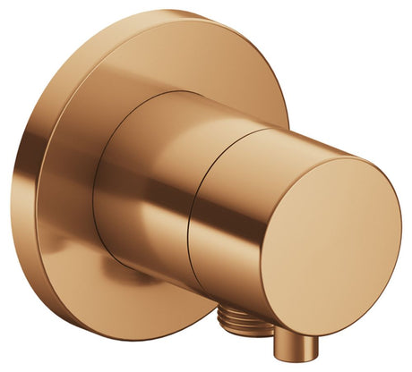 Keuco KE Absperrventil IXMO Comfort 59541,rund Schlauchanschluss, Bronze gebürstet, 59541031101