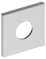 Keuco KE Wandrosette IXMO 59553, THM eckig, 105x105 mm, verchromt, 59553010092