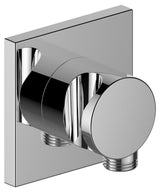 Keuco KE Schlauchanschluss IXMO 59592, mit Brausehalter, eckig, verchromt, 59592010002
