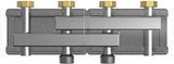 Verteiler DN 25 2-fach thermisch getrennt mit EPP-Isolierung, 463412CSM01