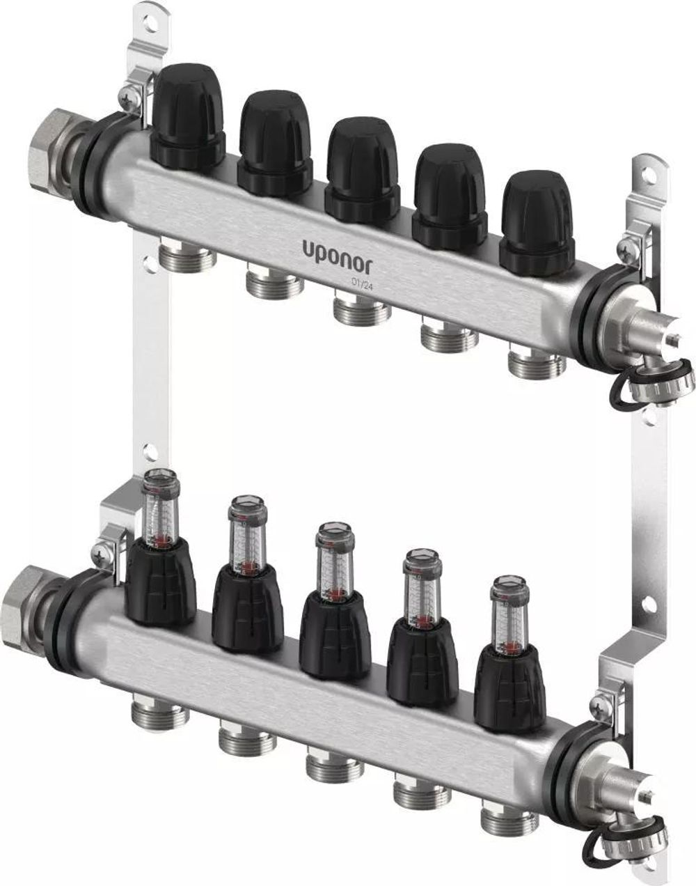 Uponor Vario S Verteiler FM 5xG3/4 Euro - G1, 1140836