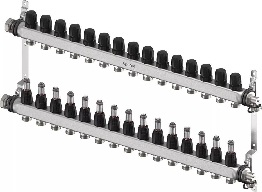 Uponor Vario S Verteiler FM 15xG3/4 Euro - G1, 1140846