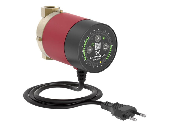 Grundfos Zirkulationspumpe COMFORT 15-14 B TU DACH 0.9 m 0.45 m³/h, 93093850