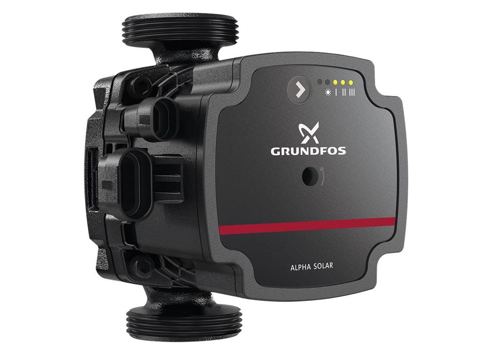 Grundfos ALPHA SOLAR 25-75 130 mm Umwälzpumpe 45 W, G 1 1/2, 98989299