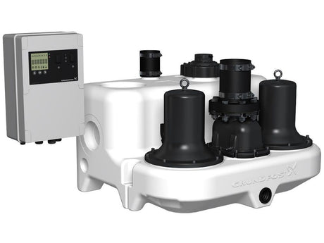 Grundfos Hebeanlage MD Abwasserhebeanlage, Doppelanlage MD.12.3.4 .8, 97901085