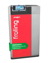 Fröling Pelletkessel PE1 Pellet 15 kW mit 7" Touch Display ohne Brennwertwärmetauscher, 14203C