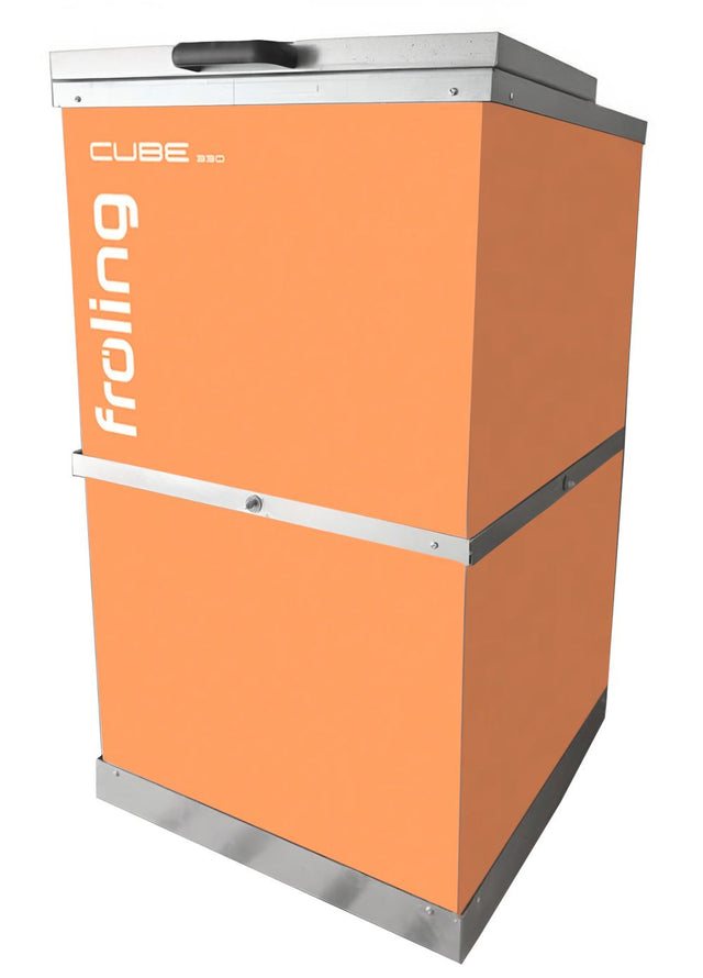 Fröling Pellets Vorratsbehälter CUBE330 Fassungsvermögen 330 kg B690xT690xH1230mm, 13980