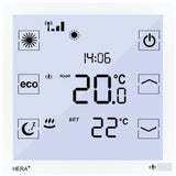 blossom-ic Hera+ Funk-Raumthermostat Batterie 4x1,5V für Hera+ Primus/Extensia PRO für Fußbodenheizung, Heizen+Kühlen, HPWK-4120