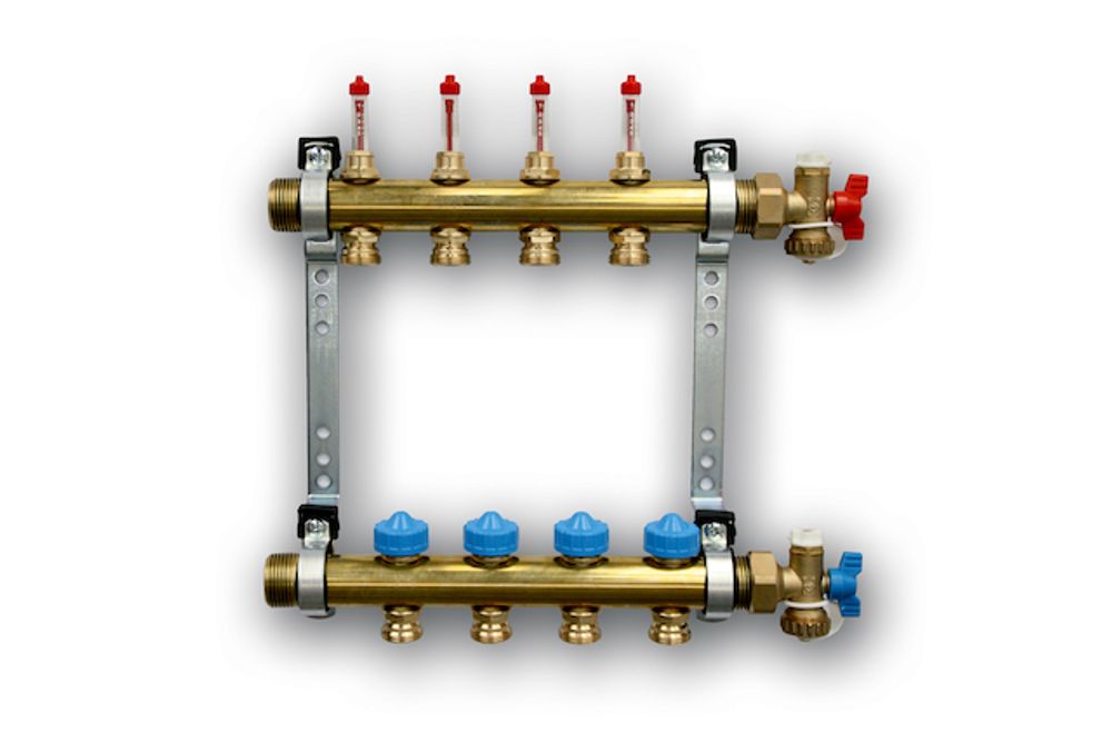 Roth Heizkreisverteiler mit DFA HK 2 1" AG/absperrbar, 1115009796