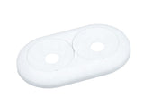 Fränkische Doppelrosette alpex 16 altweiß einstellbar 35-55 mm, 75916800