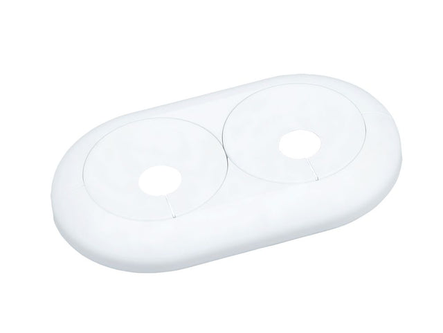 Fränkische Doppelrosette alpex 14 altweiß einstellbar 35-55 mm, 75914800
