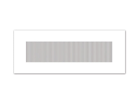 Fränkische Designgitter starline LINE 350x130 mm weiß, 78300662