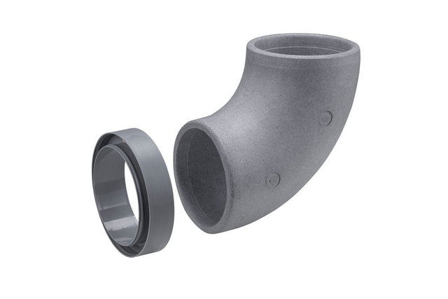 Fränkische Bogen 90 Grad profi-air ISO plus DN 160 inklusive Muffe, 78316141
