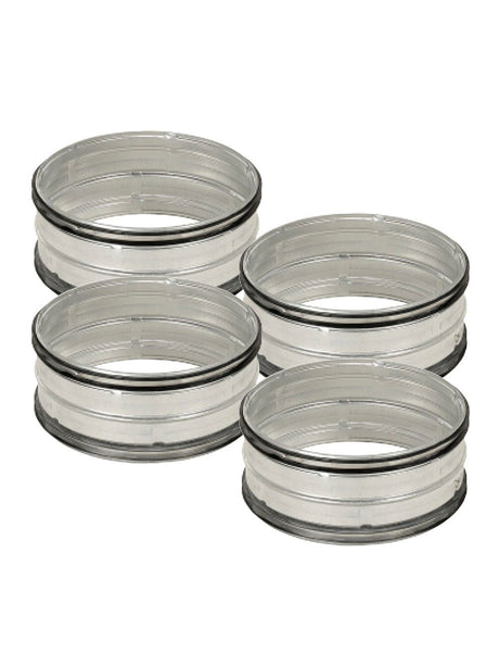 Fränkische Anschlussset profi-air 4x DN 125 ISO/Wickelfalz, 78312820
