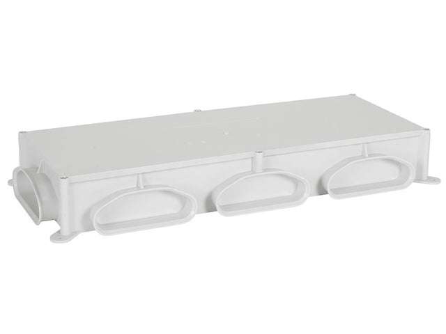 Fränkische Flachverteiler profi-air tunnel 5x132x52-2x163x68 grau, 78313005