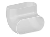 Fränkische Bogen 90 Grad profi-air Ovalkanal 163x68 mm vertikal, 78316440