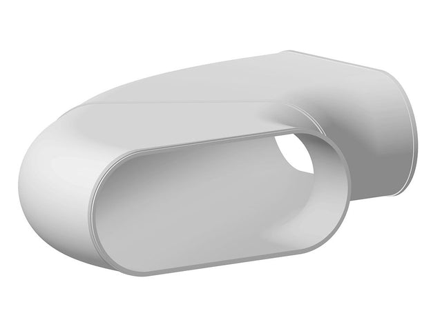 Fränkische Bogen 90 Grad profi-air Ovalkanal 163x68 mm horizontal, 78316441