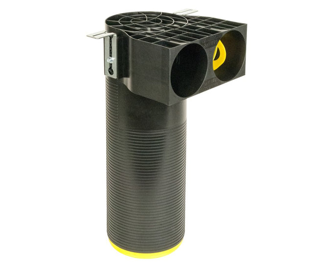 Fränkische Luftdurchlass plus profi-air classic DN 125 - 2x NW 75 90 Grad, 78375381