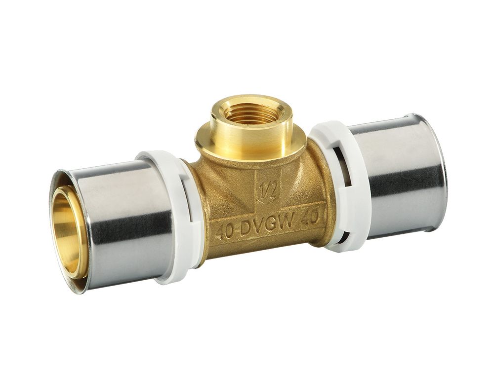 Fränkische T-Stück mit IG alpex L 40-Rp1/2-40, 86740742