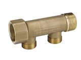 Fränkische Verteiler alpex Rp1 - 3x G3/4 - R1 Eurokonus, 89500503
