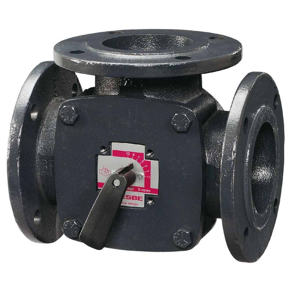 ESBE 3-Wege Flansch-Mischer 3F, DN65, Kvs90, Flansch PN6, 11100800