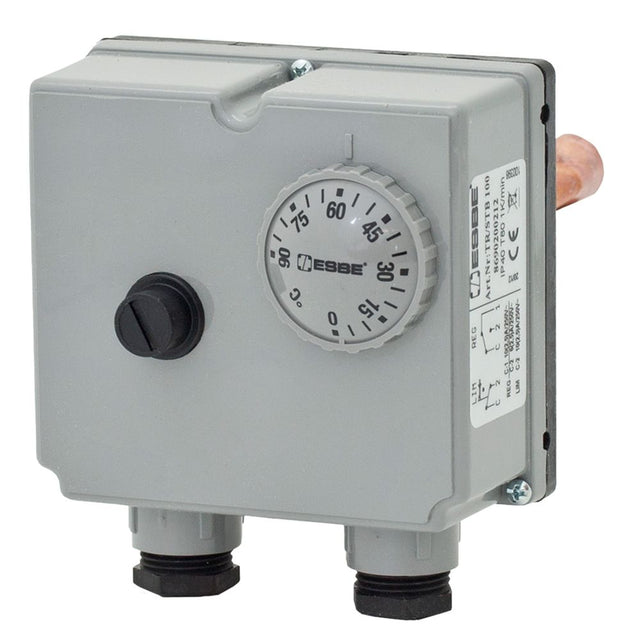 ESBE Tauchthermostat TIB121, STB 110 Grd, SPDT 0-90 Grd., 100mm, 86902100
