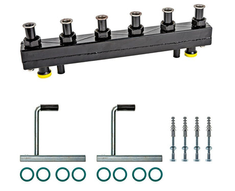 BRÖTJE Verteiler + integr. hydr. Weiche VS 3 HW für 3 Heizkreise (gedämmt), 7632114