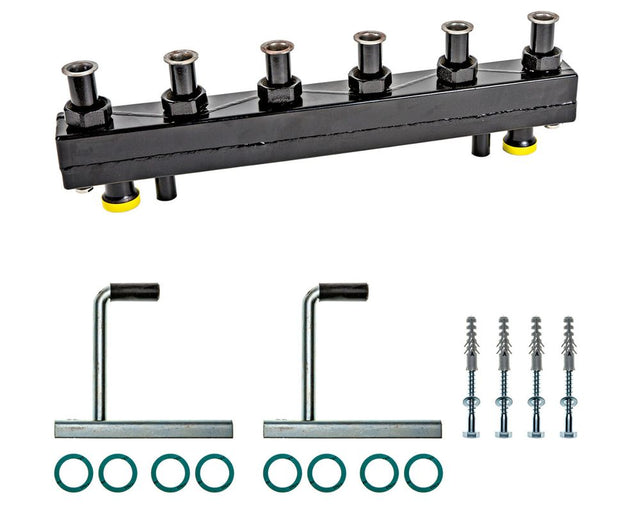 BRÖTJE Verteiler + integr. hydr. Weiche VS 3 HW für 3 Heizkreise (gedämmt), 7632114
