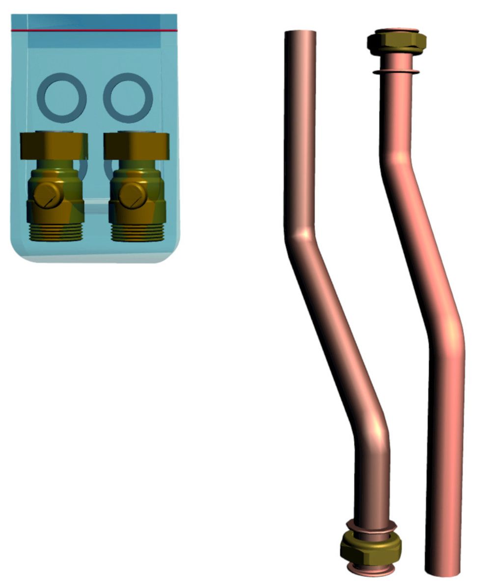 BRÖTJE Zubehörsatz TWW Hybriderweiterung ZS TWW H, 7849360